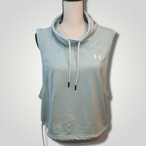 Under Armour Sleeveless Mint Mesh Workout Top SzXL